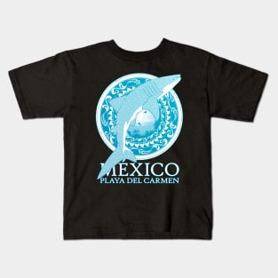 Whale Shark Playa del Carmen Mexico Kids T-Shirt